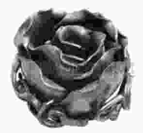 Кованый бутон розы (большой) арт. SK23.18.3 разм. 80 (0.6мм)