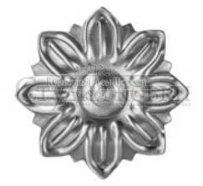 Кованый цветок арт. SK23.24.3 разм. 120 (1.5мм)