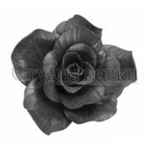 Кованый бутон розы арт. SK23.29 разм. 55x90