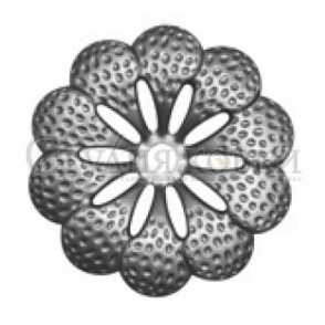 Кованый цветок арт. SK23.30 разм. 68 (1.5мм)