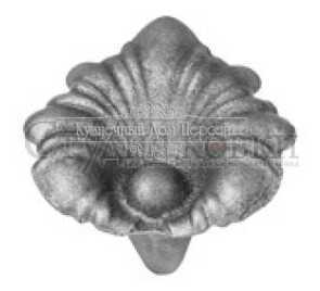 Кованый цветок арт. SK23.34 разм. 77x73 (4мм)