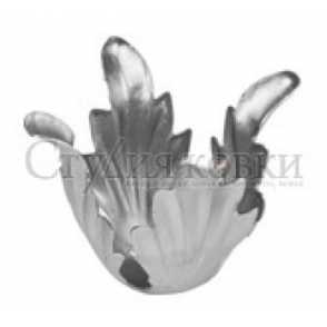 Кованый цветок арт. SK23.37 разм. 90x80 (0.8мм)