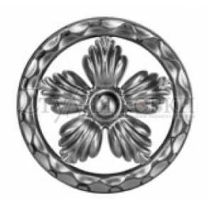 Кованый цветок арт. SK23.39 разм. d115 двусторон.