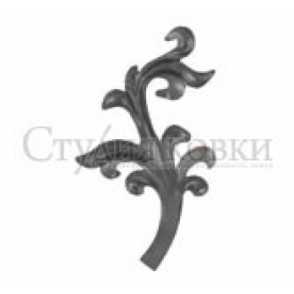 Кованый лист арт. SK25.01L разм. 230x140 (2мм)