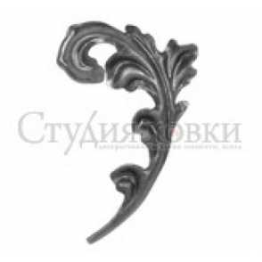 Кованый лист арт. SK25.02.3R разм. 142x83  (2мм)