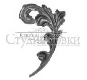 Кованый лист арт. SK25.02.3R разм. 142x83  (2мм)