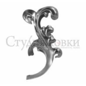 Кованый лист арт. SK25.03.1L разм. 200x96  (1.5мм)