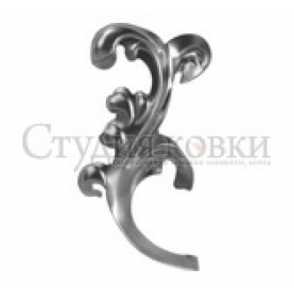 Кованый лист арт. SK25.03.1R разм. 200x96  (1.5мм)