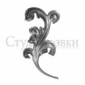 Кованый лист арт. SK25.03R разм. 190x90  (2мм)