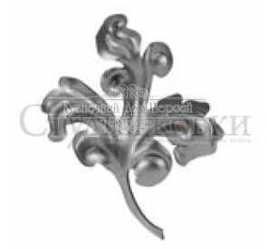 Кованый лист арт. SK25.10L разм. 160x130  (2мм)