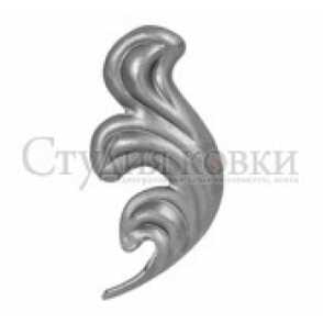 Кованый лист арт. SK25.21R разм. 110x50  (2мм)