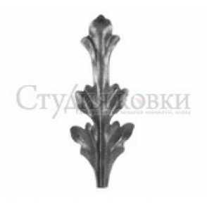 Кованый лист арт. SK25.24.1 разм. 190x70  (2мм)