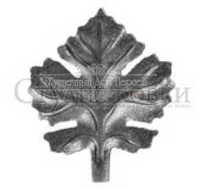 Кованый лист арт. SK25.35.1 разм. 80x80  (2мм)