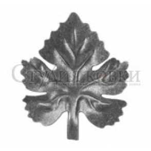 Кованый лист арт. SK25.35.3 разм. 120x120  (2мм)