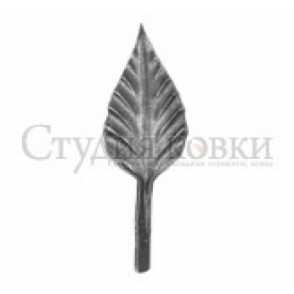 Кованый лист арт. SK25.36.1 разм. 120x30  (2мм)