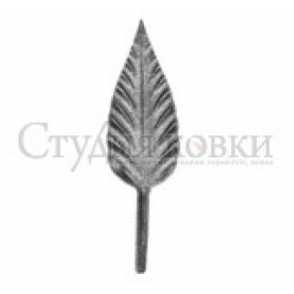 Кованый лист арт. SK25.36.2 разм. 140x40  (2мм)