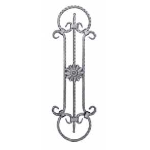 Кованая розетка арт. 253 разм. 24x75