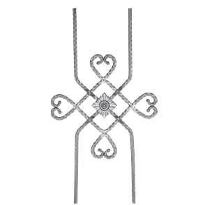 Кованая розетка арт. 259 разм. 44x80