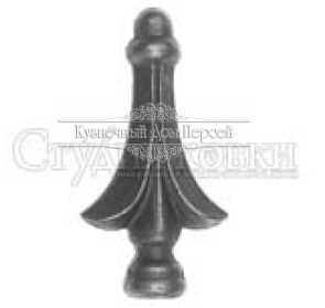Кованая пика арт. SK30.03.1 разм. 125x65 кр.25