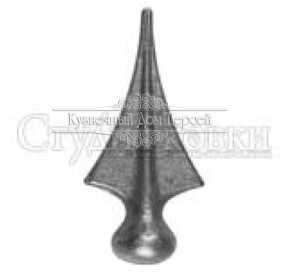 Кованая пика арт. SK30.06.1 разм. 115x50 кр.25