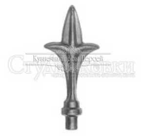 Кованая пика арт. SK30.12 разм. 125x60 кр.12