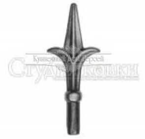 Кованая пика арт. SK30.13 разм. 130x53 кр.13