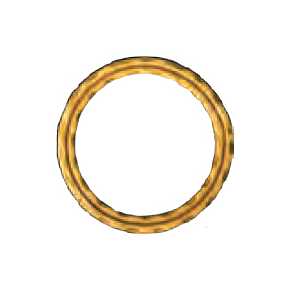 Кованое кольцо для забора арт. 301 разм. 12