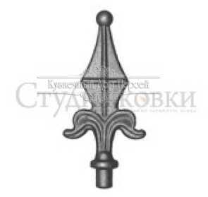 Кованая пика арт. SK30.21 разм. 130x60 кр.12