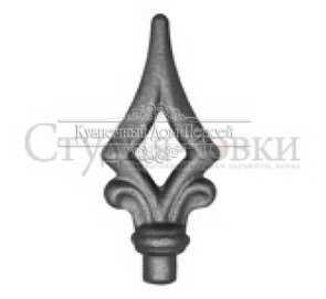 Кованая пика арт. SK30.24.1 разм. 120x53 кр.15