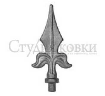 Кованая пика арт. SK30.25 разм. 130x58 кр.11