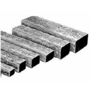 Кованый декоративный трубопрофиль арт. 3030ТЦветы разм. 30x30