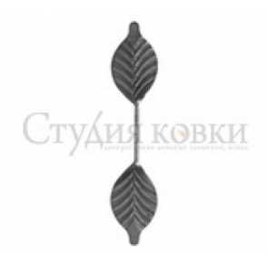 Кованая пика арт. SK30.33.1 разм. 130x28 (2мм)