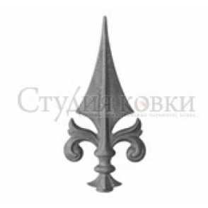 Кованая пика арт. SK30.61 разм. 260x120 кр.25