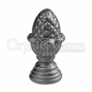 Кованое навершие, наконечник на столб арт. SK31.01 разм. 85 кр.42