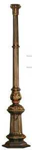 Кованый фонарный столб  малый арт. 3118 разм. 40x203