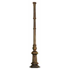 Кованый фонарный столб большой арт. 3116 разм. 40x240