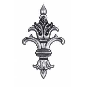 Кованый декоративный узор односторонний арт. 318 разм. 12x7,5