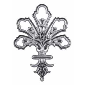 Кованый декоративный узор односторонний арт. 319 разм. 17,5x24
