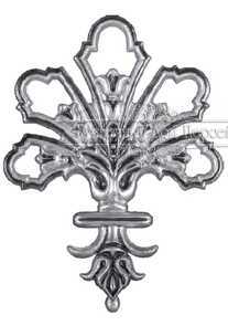 Кованый декоративный узор односторонний арт. 319 разм. 17,5x24