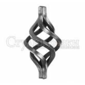 Кованая корзинка, фонарик арт. SK32.02 разм. 135x70 14кв.