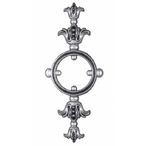 Кованый декоративный узор двусторонний арт. 320 разм. 28,5x12