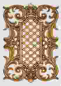 Кованый декоративный узор двусторонний 25 х 35 см (арт. 3282)