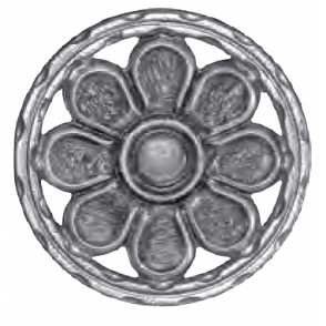 Кованый декоративный узор двусторонний арт. 330 разм. 13