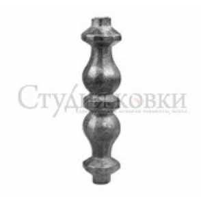 Кованая вставка в балясину арт. SK33.20.2 разм. 150x33 кр.15