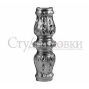 Кованая вставка в балясину арт. SK33.25.1 разм. 126x40 кв.14 (1мм)