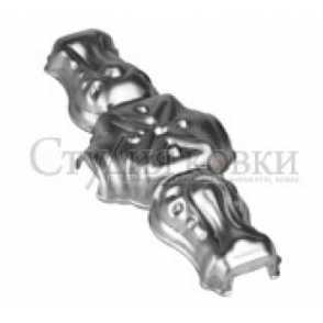 Кованая вставка в балясину арт. SK33.26 разм. 145x60 кв.14 (1мм)