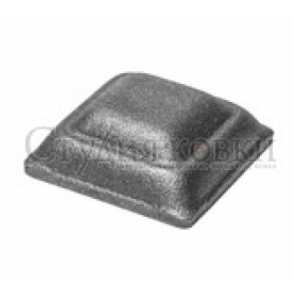 Стальное основание балясины, подпятник арт. SK34.09.1 разм. кв.40