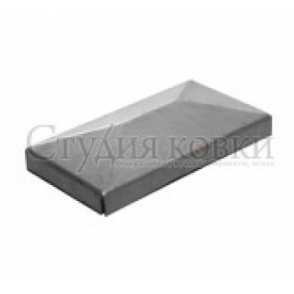 Стальная крышка на трубу арт. SK35.02.46 разм. 40x60