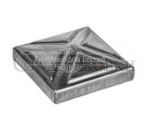 Стальная крышка на трубу арт. SK35.02.5 разм. 15x50