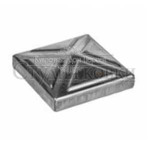 Стальная крышка на трубу арт. SK35.02.6 разм. 20x60